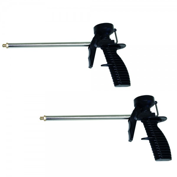 2 Schaumpistolen für Pistolenschaum / Montageschaum