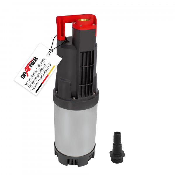Grafner Drucktauchpumpe 1100 Watt / 6500 L/h FT11152