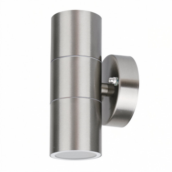 Grafner Edelstahl-Wandlampe UP and Down WL10096 26AR