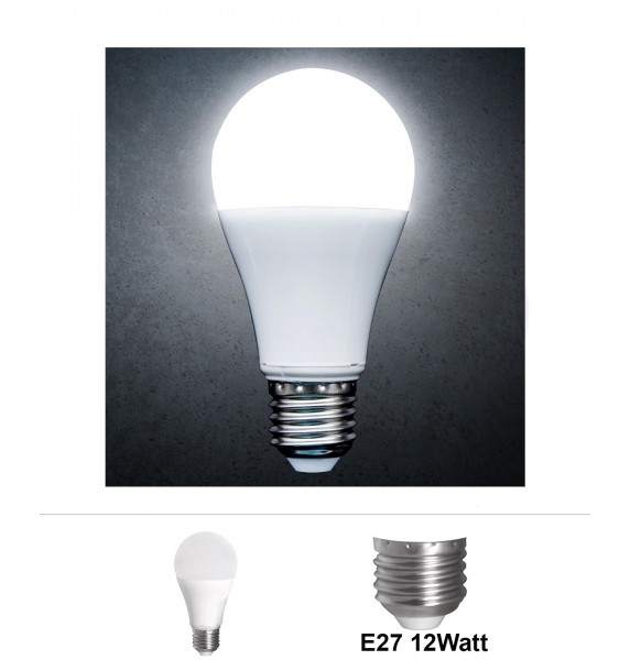 Grafner® LED Leuchtmittel 12W E27 6000K Kaltweiss
