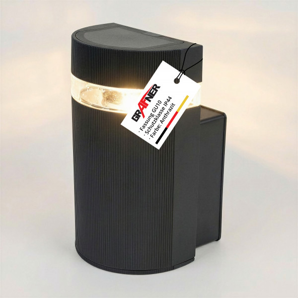 Grafner Aluminium-Wandlampe WL10958