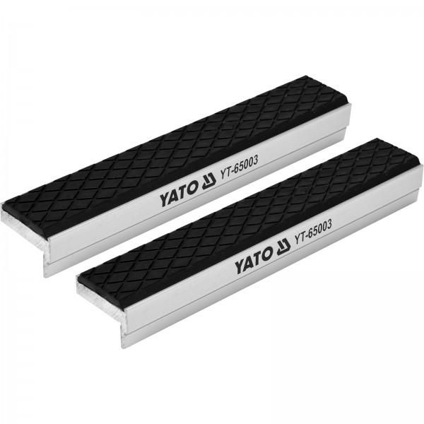 YATO Profi Schraubstock-Schutzbacken 150mm Aluminium mit Soft-Beschichtung YT-65003