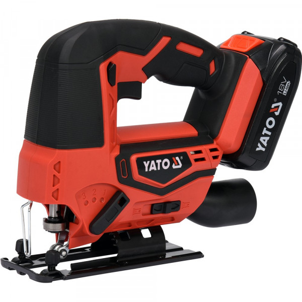 YATO Profi Akku-Stichsäge 18V incl. 2000MAH Akku und Schnellladegerät YT-82822