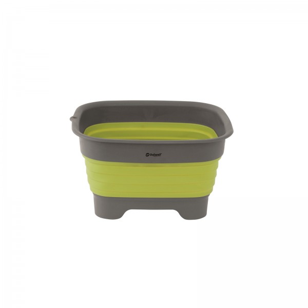 Outwell faltbare Waschschüssel mit Abfluss Collaps Wash Bowl w/drain Lime Green 650972