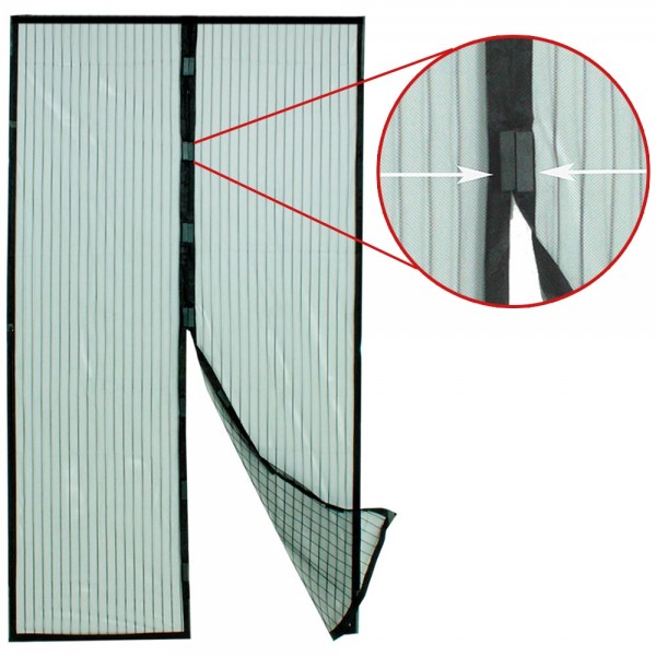 Grafner Insektenschutz Magnetic Türvorhang, 100x210cm IS504535