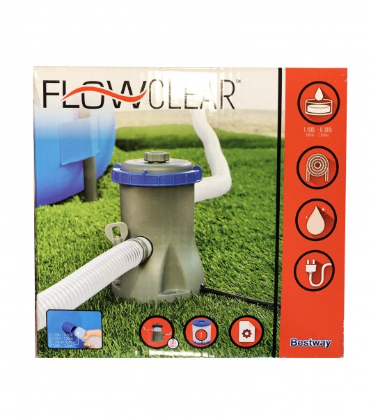 Bestway Filterpumpe Flowclear 1249 L/h 25 Watt 58381